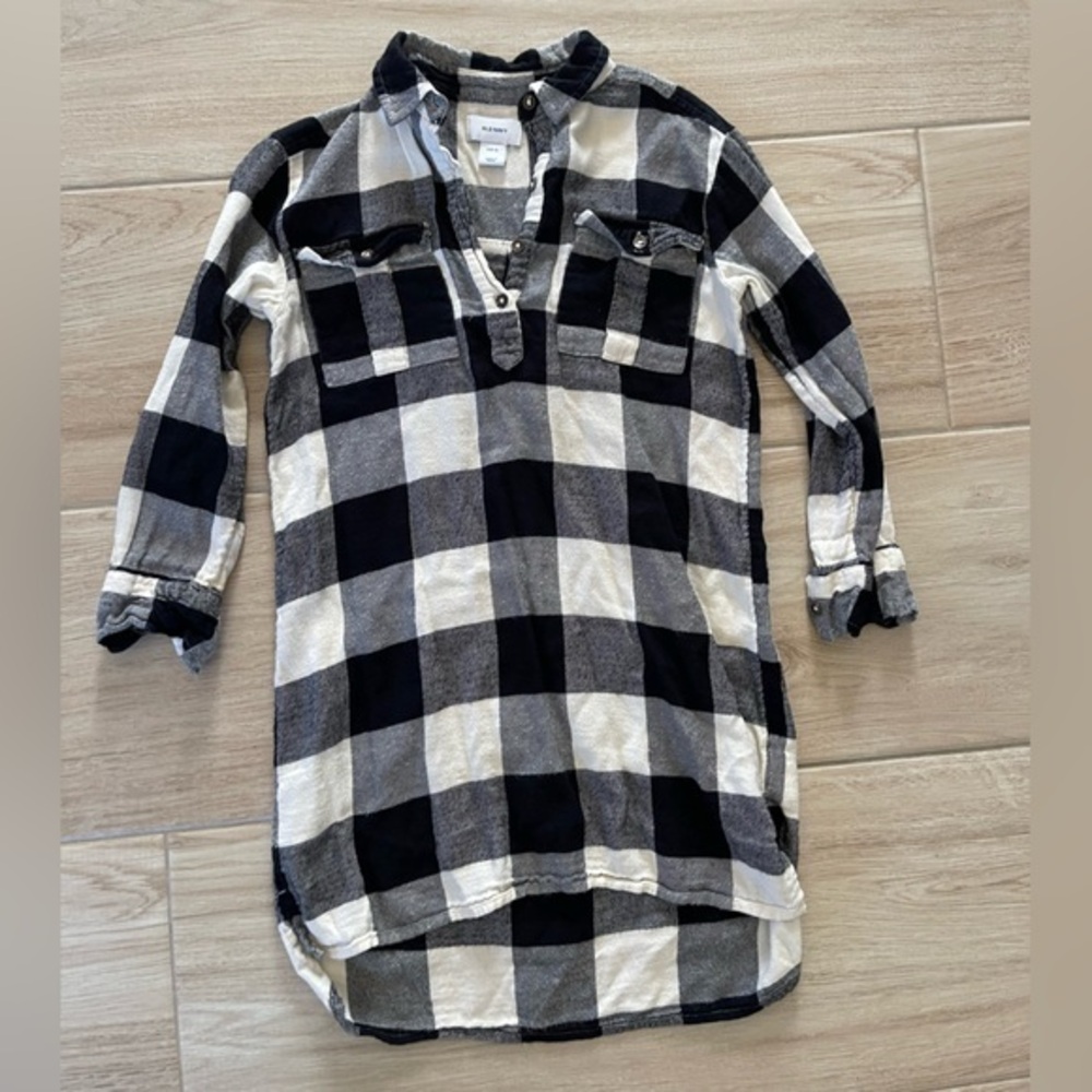 Girls Buffalo Plaid Flannel Dress‎ / Tunic